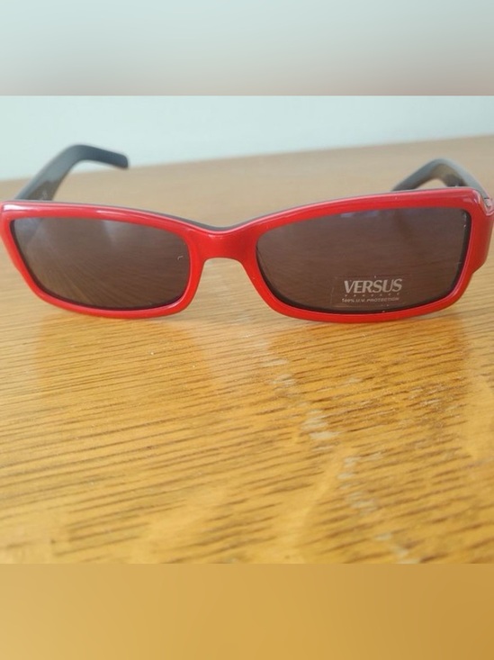 New Versace Versus Fiercely Red Sunglasses